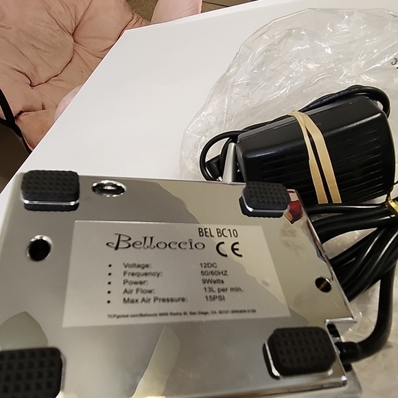 Belloccio air compressor wand for belloccio makeup application tool system nwob - Picture 2 of 7